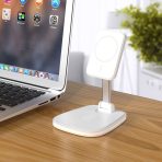 Multi functional wireless charging desktop magnetic bracket suitable for folding wireless chargers for Apple and Huawei phones - Image 8