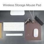 Newest QI Wireless Charging Mousepad Mouse Pad Phone Holder Stand Chargers For iPhone X 8Plus For Samsung Note 8 S8 S7 - Image 4